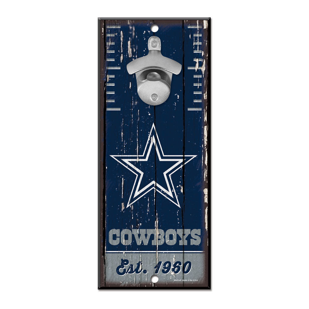 Dallas Cowboys NFL Wall Mounted Bottle Opener 11