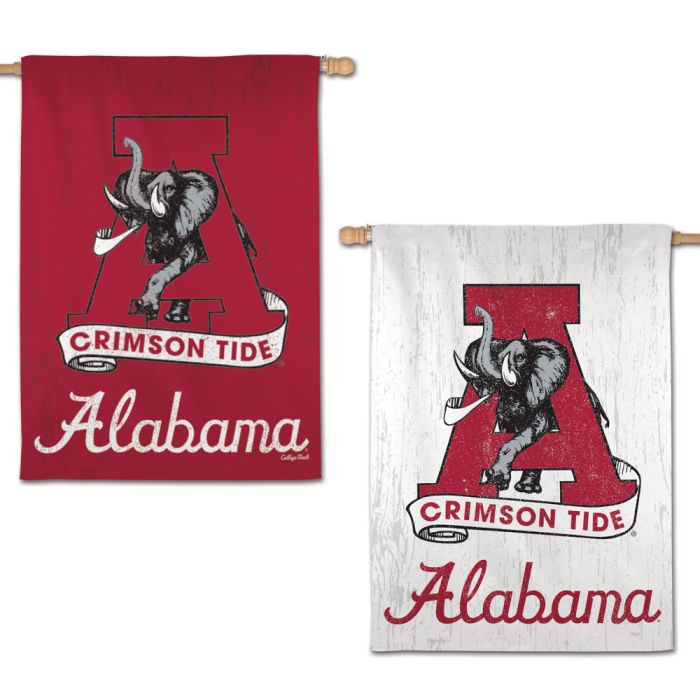 Alabama Crimson Tide Throwback NCAA Wincraft Double Sided 28