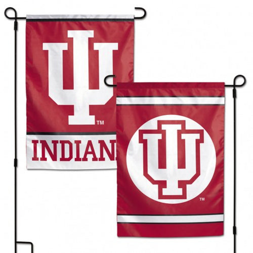 Indiana Hoosiers NCAA Double Sided Garden Flag 12