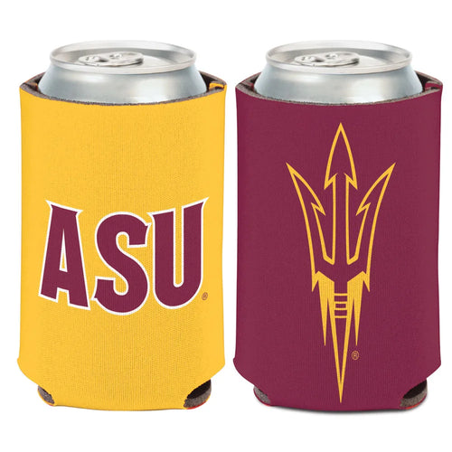 Arizona State Sun Devils NCAA 2-Sided Koozies can cooler by WinCraft, perfect for keeping drinks cold while showing team spirit.
