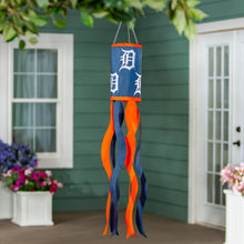 Load image into Gallery viewer, Detroit Tigers MLB 40" x 6" Windsock Flag from Team Sports America, perfect for showcasing team spirit.
