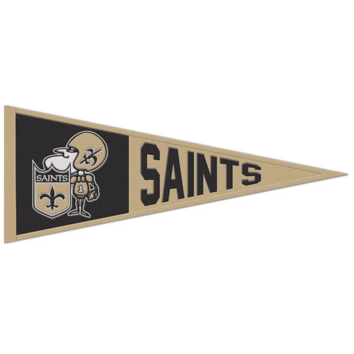 New Orleans Saints NFL Throwback Embroidered Wool 13