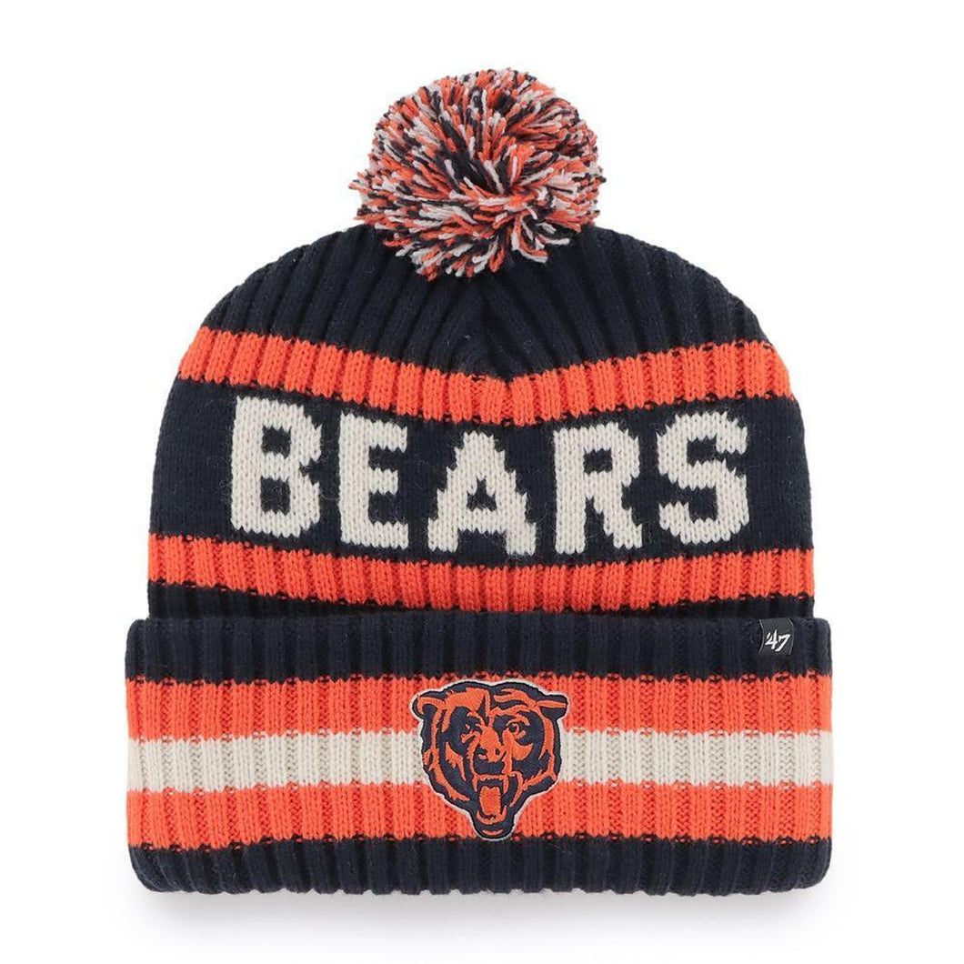 Chicago Bears NFL '47 Brand Winter Beanie Knit Ski Cap Hat