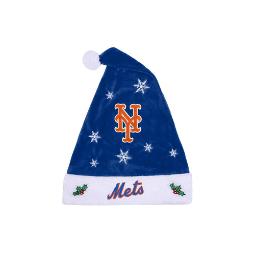 New York Mets MLB Santa Hat Forever Collectibles - Casey's Sports Store