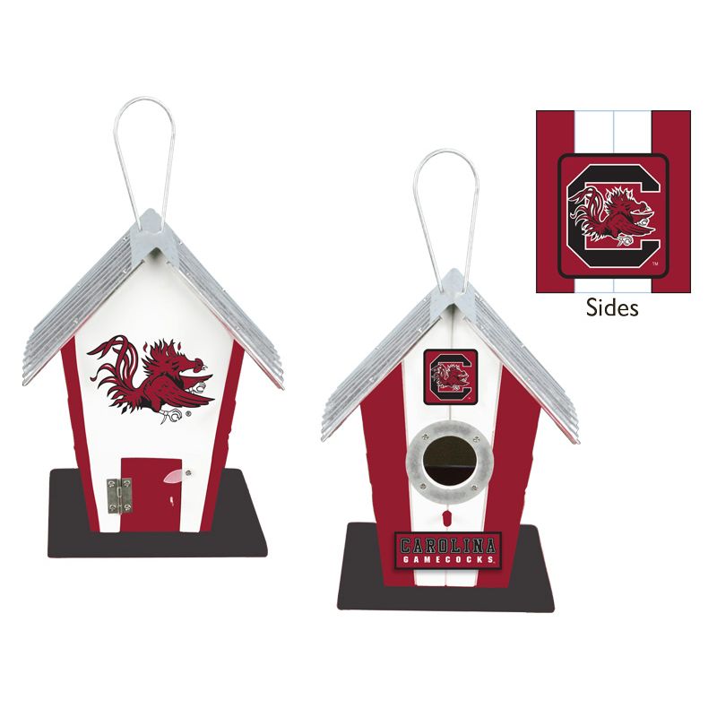 South Carolina Gamecocks NCAA Bird House Hanna’s Handiwork’s - Casey's Sports Store