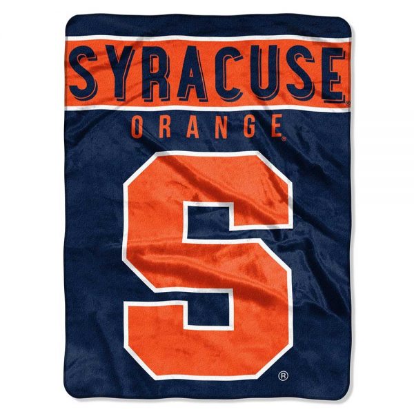 Syracuse Orange NCAA 60 x 80 Plush Throw Blanket Northwest Company - Casey's Sports Store