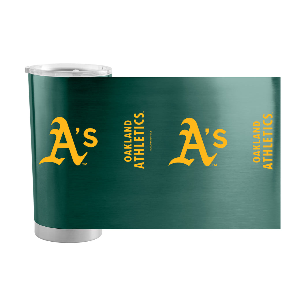 Oakland Athletics MLB 20oz Green Tumbler Cup Mug Logo Brands - Casey's Sports Store