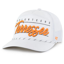 Load image into Gallery viewer, Tennessee Volunteers NCAA &#39;47 Brand White Hitch Rope Adjustable Snapback Hat
