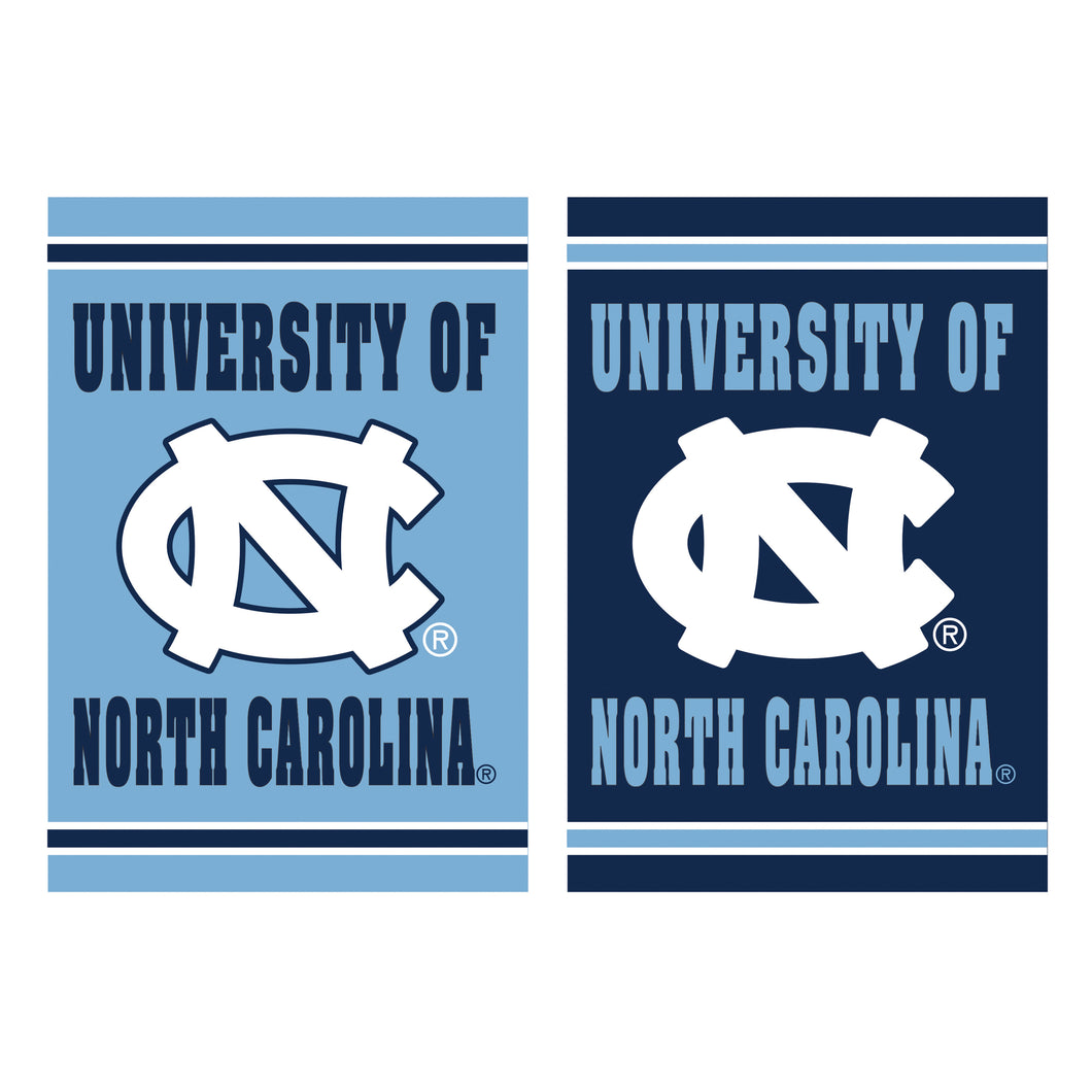 North Carolina Tar Heels NCAA Double Sided Garden Flag 12.5
