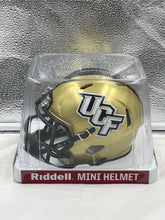 Load image into Gallery viewer, UCF Golden Knights NCAA Riddell Speed Gold Mini Helmet - Casey&#39;s Sports Store
