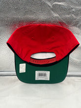 Load image into Gallery viewer, Rear view of the Detroit Red Wings NHL &#39;47 Brand Red TwoTone Script Hitch Adjustable Snapback Hat highlighting the adjustable snapback closure feature.
