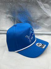 Load image into Gallery viewer, Detroit Lions NFL &#39;47 Brand Blue Rope Hitch Snapback Adjustable Hat
