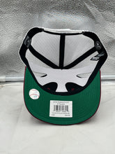 Load image into Gallery viewer, Philadelphia Phillies MLB &#39;47 Throwback Red Trucker Snapback Adjustable Hat showcasing retro style and breathable mesh back for optimum comfort during games.
