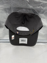 Load image into Gallery viewer, Washington Huskies NCAA '47 Brand Gray Clean Up Adjustable Strapback Hat worn outdoors, representing team spirit during a casual outing.

