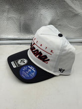 Load image into Gallery viewer, Arizona Wildcats NCAA '47 Brand White TT Script Hitch Adjustable Snapback Hat
