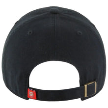 Load image into Gallery viewer, Arsenal FC Gunners EPL '47 Brand Black Clean Up Adjustable Strapback Hat
