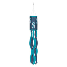 Load image into Gallery viewer, Seattle Mariners Windsock - Seattle Mariners MLB 40" x 6" Windsock Flag Team Sports America, detailed flag view
