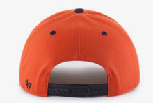 Load image into Gallery viewer, Baltimore Orioles MLB '47 Brand Orange TT Diamond Hitch Adjustable Snapback Hat
