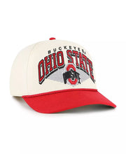 Load image into Gallery viewer, Ohio State Buckeyes NCAA '47 Brand Natural TT Rope Hitch Adjustable Snapback Hat
