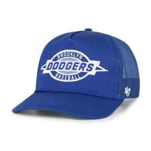 Load image into Gallery viewer, Los Angeles Dodgers MLB '47 Throwback Blue Hitch Rope Adjustable Snapback Hat - a perfect Los Angeles Dodgers hat that showcases team pride.
