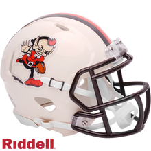 Load image into Gallery viewer, Cleveland Browns NFL Riddell Speed Retro Alternate Cream Mini Helmet
