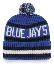 Load image into Gallery viewer, Toronto Blue Jays beanie — Toronto Blue Jays MLB '47 Brand Beanie Knit Ski Cap Hat, '47 knit beanie style cap
