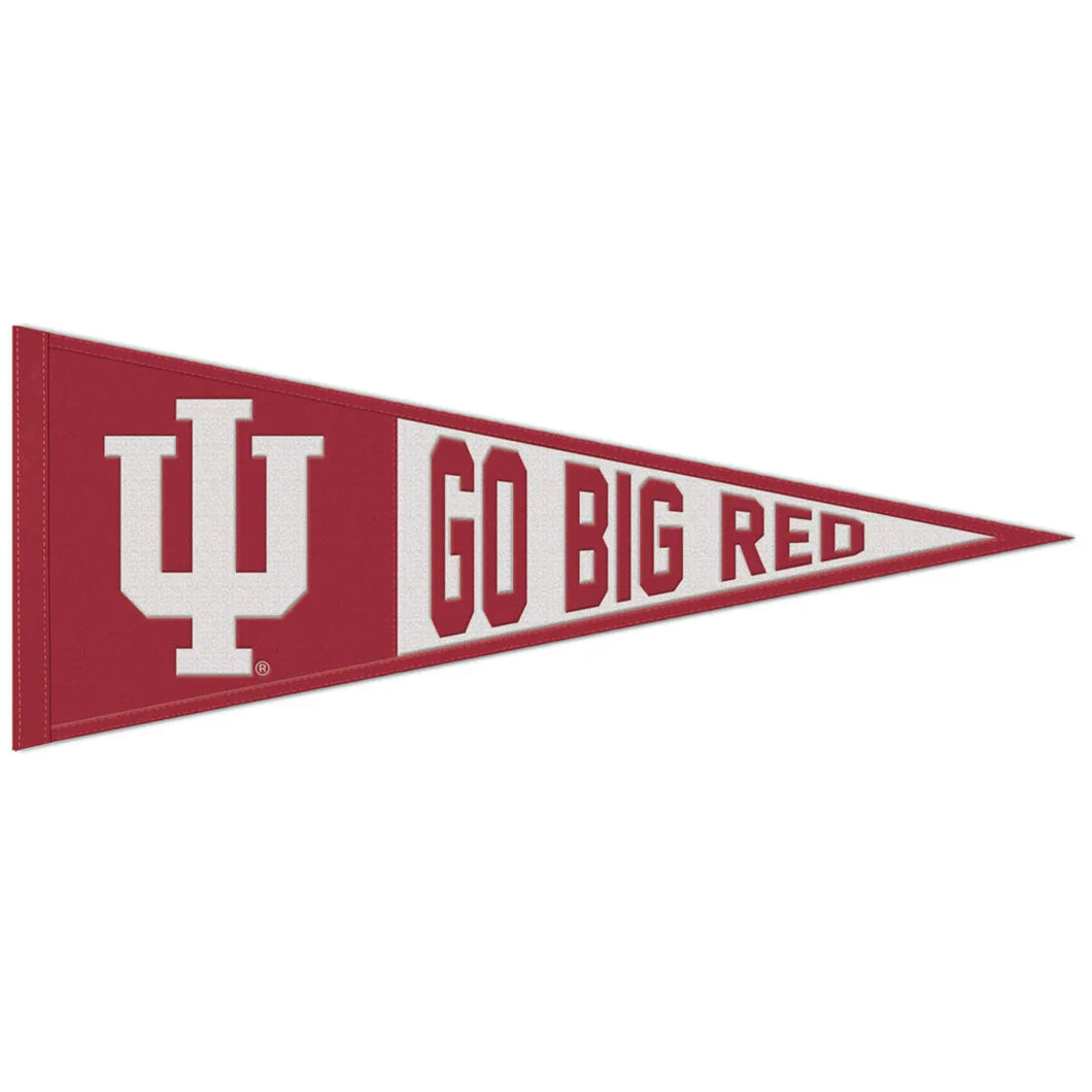 Indiana Hoosiers NCAA Slogan Embroidered Wool 13