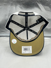 Load image into Gallery viewer, Close-up view of the Houston Astros MLB &#39;47 Brand White TT Script Hitch Adjustable Snapback Hat, highlighting the snapback closure and quality fabric.
