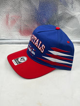 Load image into Gallery viewer, Washington Capitals NHL &#39;47 Brand Blue Diamond Hitch Adjustable Snapback Hat - Front view showcasing the stylish blue color and logo.
