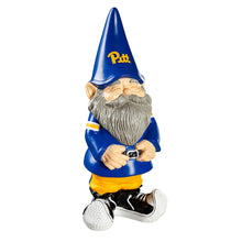 Load image into Gallery viewer, Pitt Panthers NCAA 11&quot; Tall Garden Gnome by Evergreen Enterprises featuring a detailed design, perfect for showcasing team spirit in your garden. Ideal for fans of the Pitt Panthers gnome.

