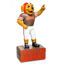 Load image into Gallery viewer, Cleveland Browns NFL 12" Mascot Figurine by Evergreen Enterprises - a perfect collectible Cleveland Browns Figurine for fans.
