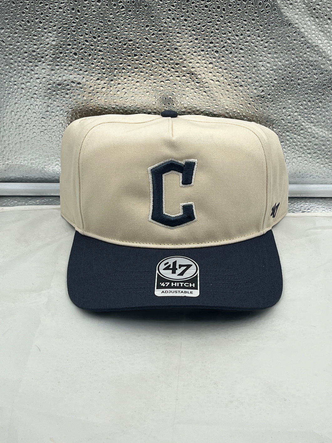 Cleveland Guardians MLB '47 Brand Natural TT Hitch Adjustable Snapback Hat