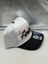 Load image into Gallery viewer, Arizona Wildcats NCAA '47 Brand White TT Script Hitch Adjustable Snapback Hat
