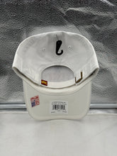 Load image into Gallery viewer, Back view of the USC Trojans NCAA '47 Brand White Clean Up Adjustable Strapback Hat highlighting its comfortable fit and style.
