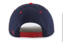 Load image into Gallery viewer, Washington Nationals MLB '47 Brand Navy TT Diamond Hitch Adjustable Snapback Hat
