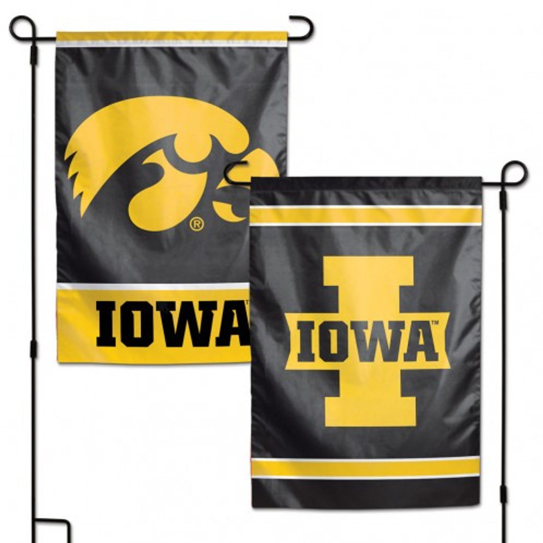 Iowa Hawkeyes Double Sided Garden Flag 12