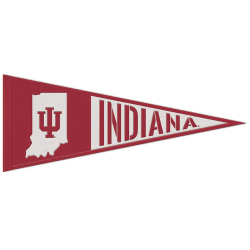 Indiana Hoosiers NCAA Throwback Embroidered Wool 13