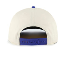 Load image into Gallery viewer, Los Angeles Dodgers 1988 World Series MLB '47 Brand Natural Hitch Adjustable Hat displayed in natural light, representing the classic design of the Los Angeles Dodgers hat.
