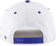 Load image into Gallery viewer, Toronto Blue Jays MLB '47 Brand White TT Diamond Hitch Adjustable Snapback Hat

