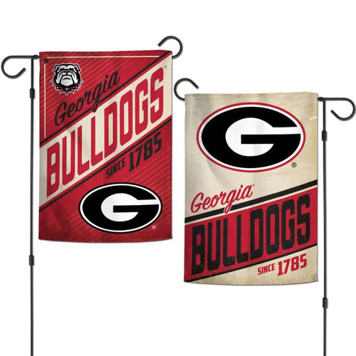 Georgia Bulldogs NCAA Double Sided Garden Flag 12