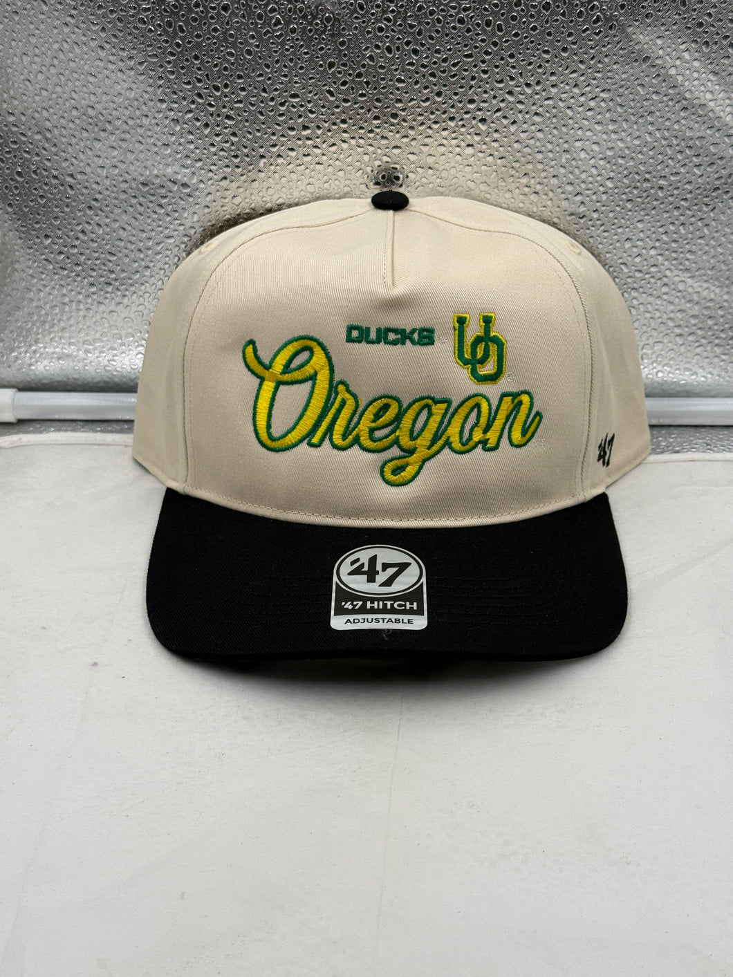 Oregon Ducks '47 Brand Natural TT Hitch Adjustable Snapback Hat