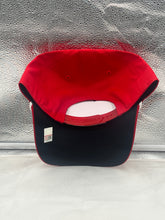 Load image into Gallery viewer, Adjustable snapback closure of Louis Louisville Cardinals NCAA &#39;47 Brand Red Script Hat, designed for comfort and a customized fit.
