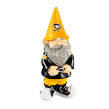 Load image into Gallery viewer, Pittsburgh Penguins NHL 11&quot; Tall Garden Gnome Evergreen Enterprises - Casey&#39;s Sports Store
