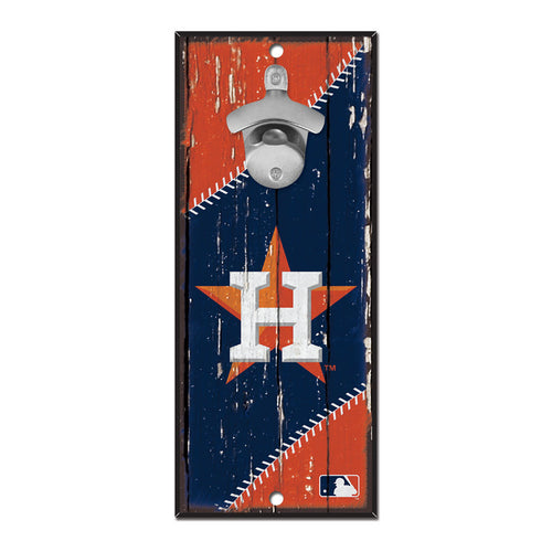 Houston Astros MLB Wall Mounted Bottle Opener 11