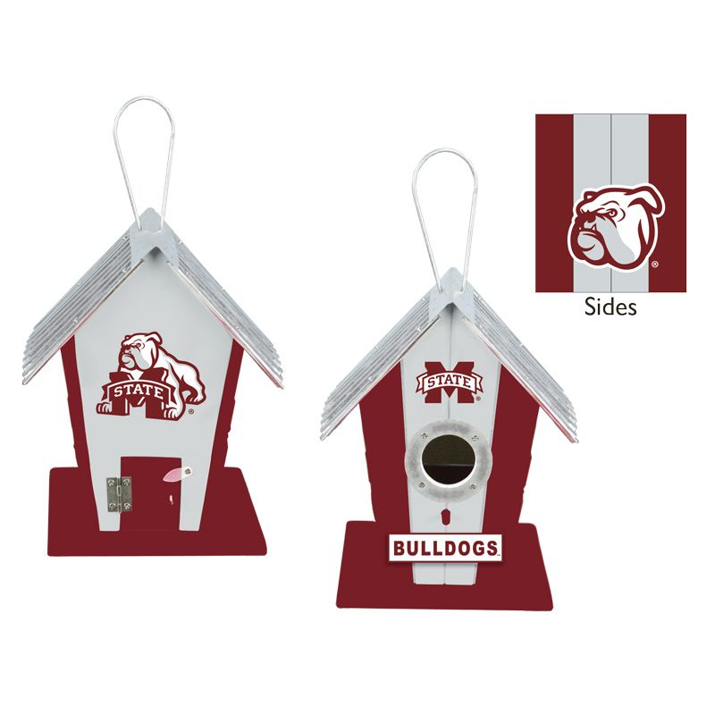 Mississippi State Bulldogs NCAA Bird House Hanna’s Handiwork’s - Casey's Sports Store