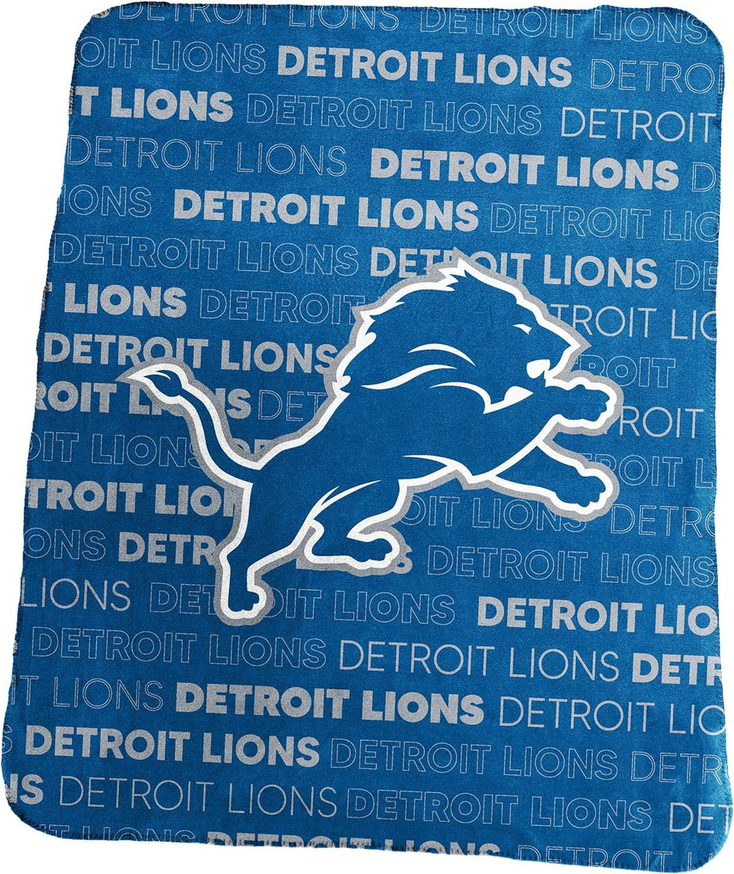 Detroit Lions NFL Fleece Throw Blanket 50