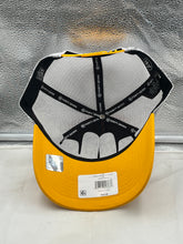 Load image into Gallery viewer, Kansas City Chiefs NFL &#39;47 Brand Red Two Tone Mesh Hitch Adjustable Snapback Hat worn by a fan at a game.

