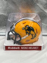 Load image into Gallery viewer, North Dakota State Bison NCAA Riddell Speed Yellow Mini Helmet - Casey's Sports Store
