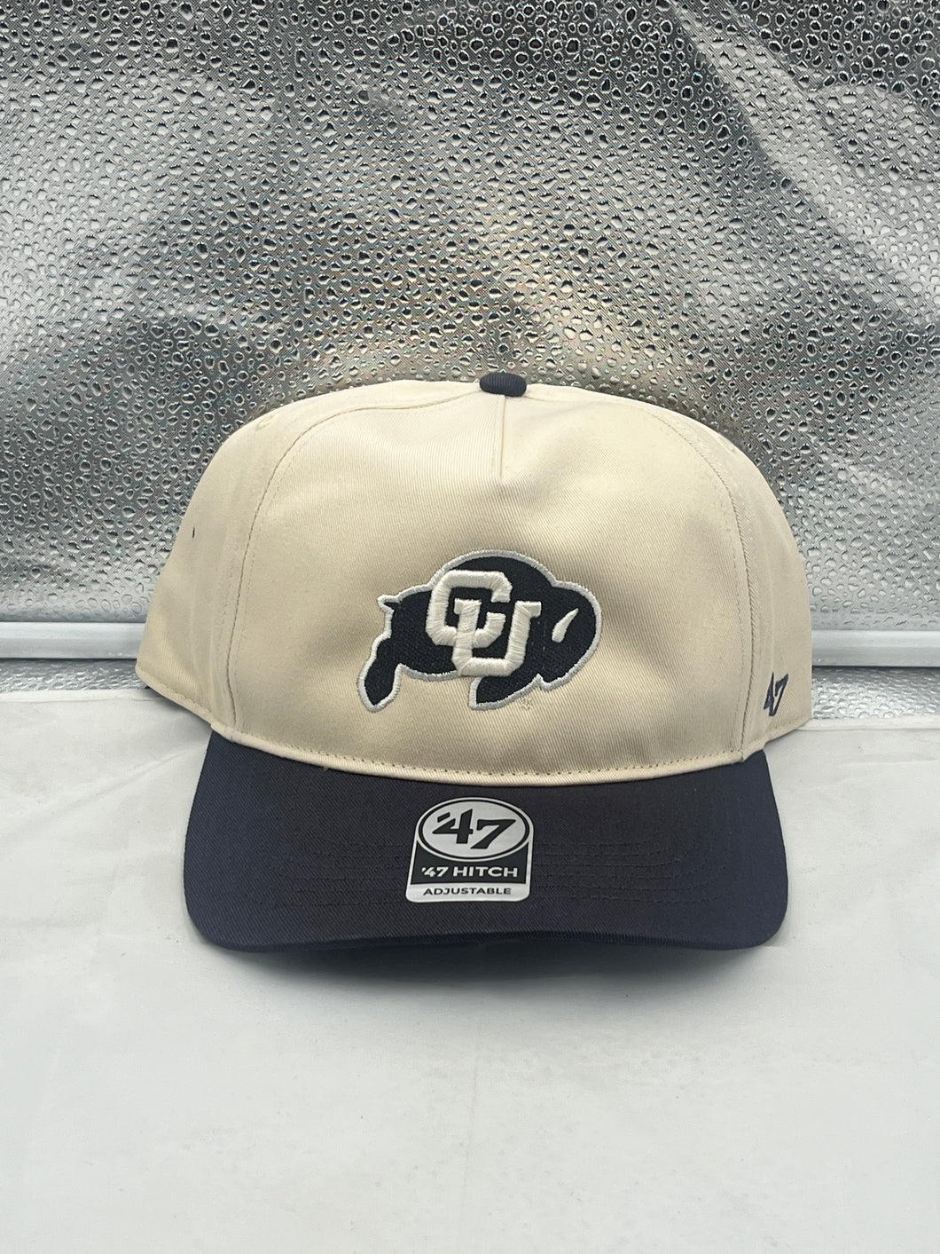 Colorado Buffaloes NCAA '47 Brand Natural Two Tone Hitch Adjustable Snapback Hat