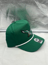 Load image into Gallery viewer, Philadelphia Eagles NFL &#39;47 Throwback Green Rope Hitch Snapback Adjustable Hat
